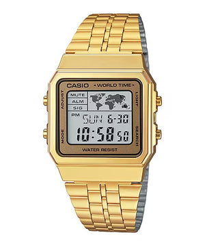 Reloj World Time Casio Vintage A500WGA-9DF Dorado