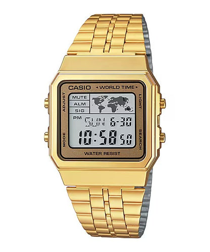 Reloj World Time Casio Vintage A500WGA-9DF Dorado