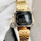 Reloj Casio Vintage LA680WGA-1BDF Negro/Dorado