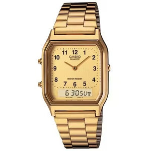 Reloj Casio Vintage AQ-230GA-9BMQ Dorado Numérico