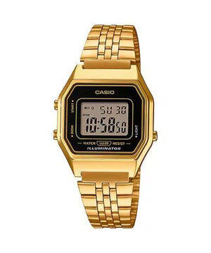 Reloj Casio Vintage Mujer Acero Dorado LA-680WGA-1DF