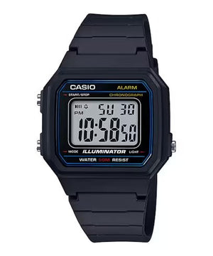 Reloj Casio Vintage W-217H-1AVDF Classic Líneas Azules