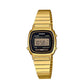 Casio Mini Mujer Acero Dorado Negro LA-670WGA-1 - TOPRELOJES.CL