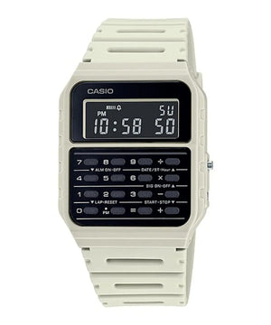 Reloj Calculadora Casio Vintage CA-53WF-8BCF Blanco Pantalla Negativa