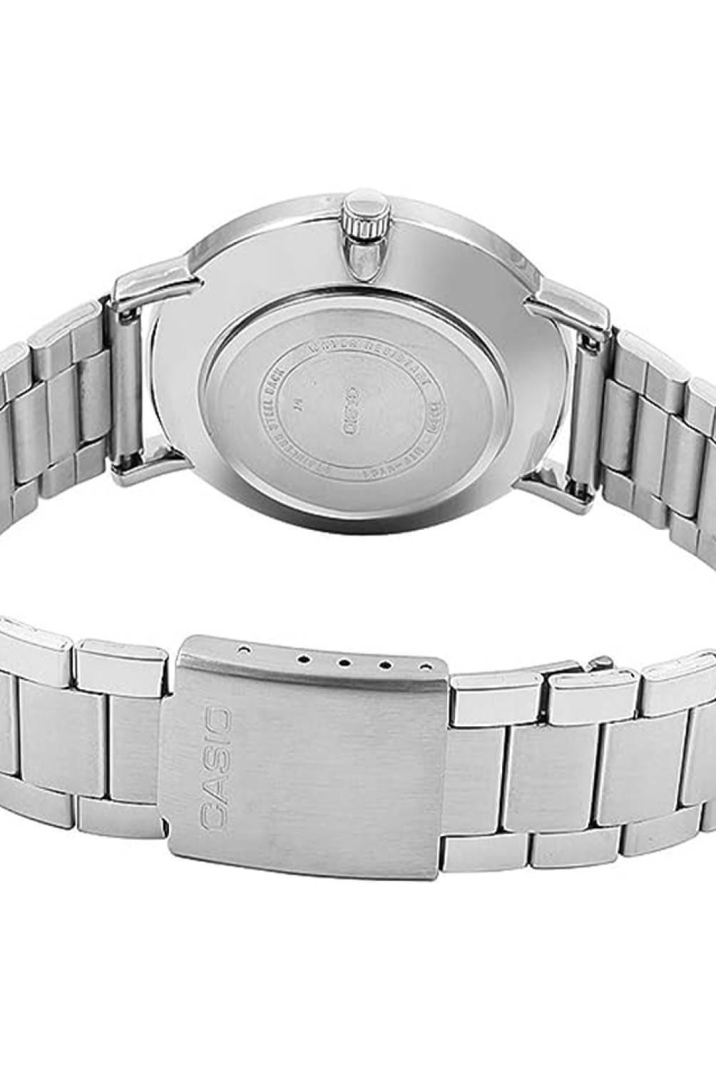 Reloj Casio Análogo LTP-VT01D-7BUDF Plateado - TOPRELOJES.CL