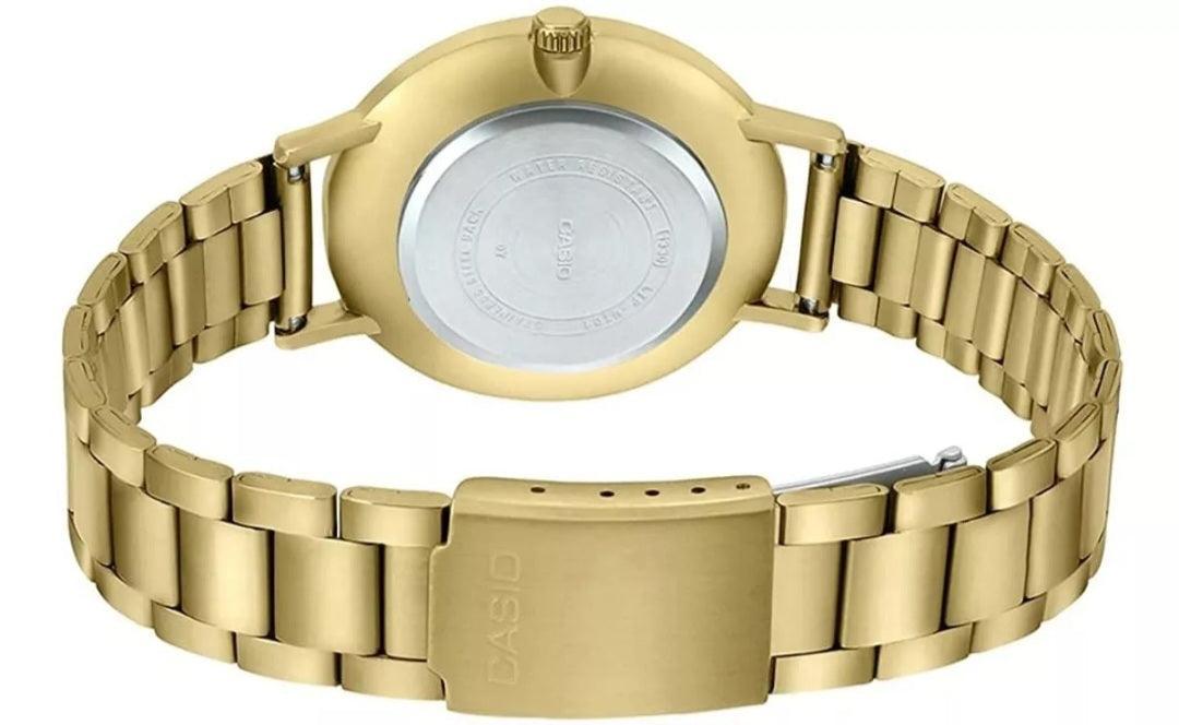 Reloj Casio Clásico Mujer Acero Dorado LTP-VT01G-7B - TOPRELOJES.CL