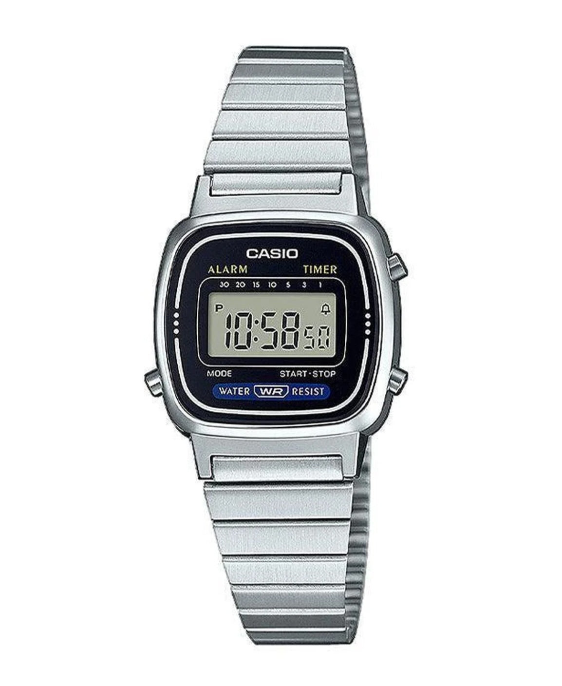 RELOJ CASIO MUJER RETRO VINTAGE LA - 670WD - 1DF - TOPRELOJES.CL